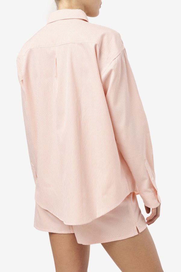 Coral Almond/White Ariella Dress Shirt Fila