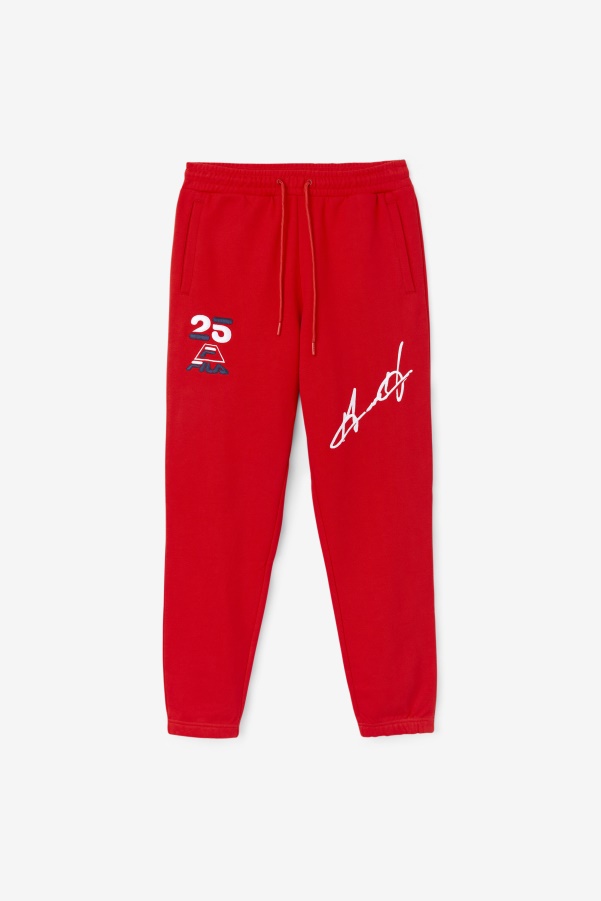Red Fila Grant Hill Orson Pant