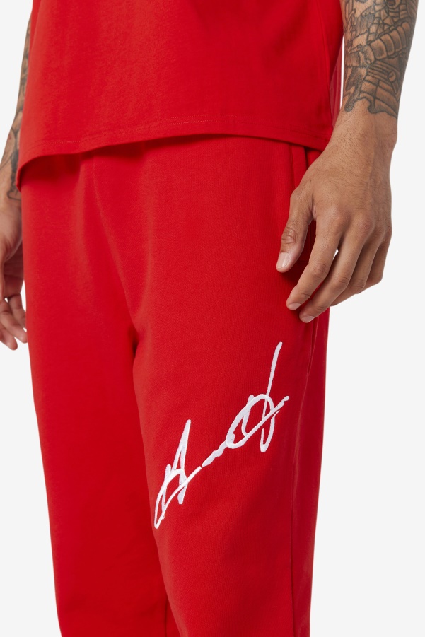 Red Fila Grant Hill Orson Pant