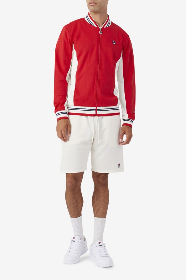 Settanta Jacket Red/Gardenia/Navy Fila