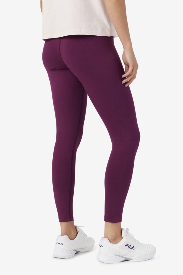 Elora Legging Fila Grape Wine/Potpourri/Rouge