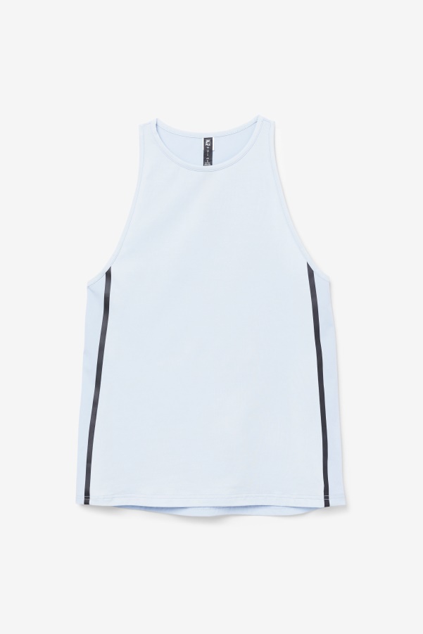 Fi-Lux Loose Tank Top Blue Fog/Black Fila