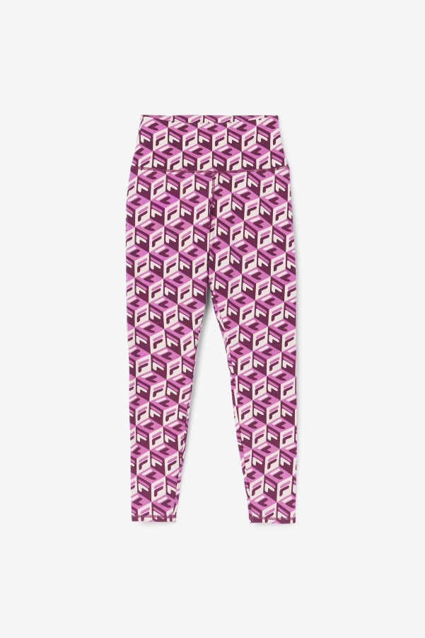 Rouge/Potpourri/Grape Wine Karteras 7/8 Tight Fila