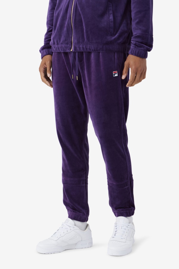 Fila Ravid Velour Pant Blackberry Cordial