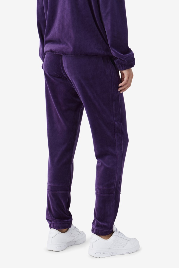 Fila Ravid Velour Pant Blackberry Cordial