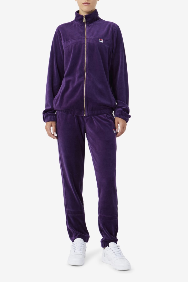Fila Ravid Velour Pant Blackberry Cordial