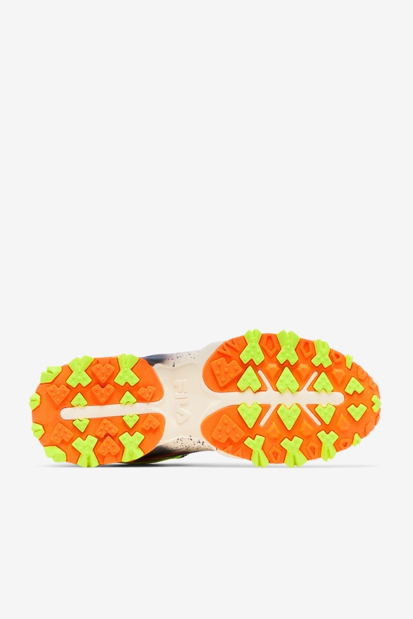 Gardenia/Black/Orange Men's Oakmont Tr Fila