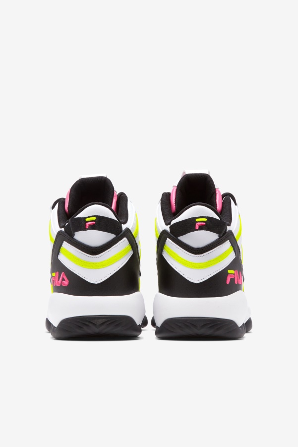 Fila White/Black/Yellow Men's Stackhouse Spaghetti