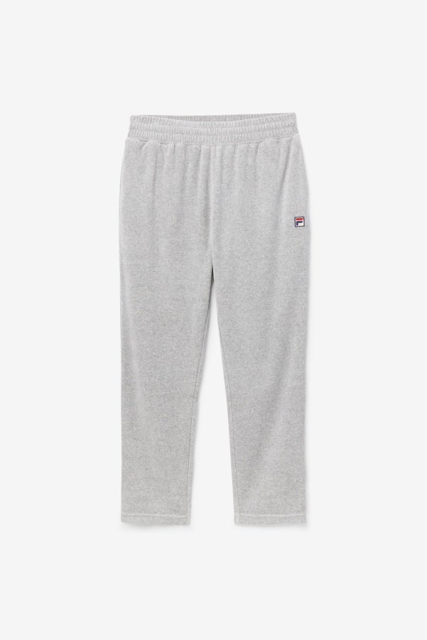 Heather Grey O-Fit Velour Pant Fila