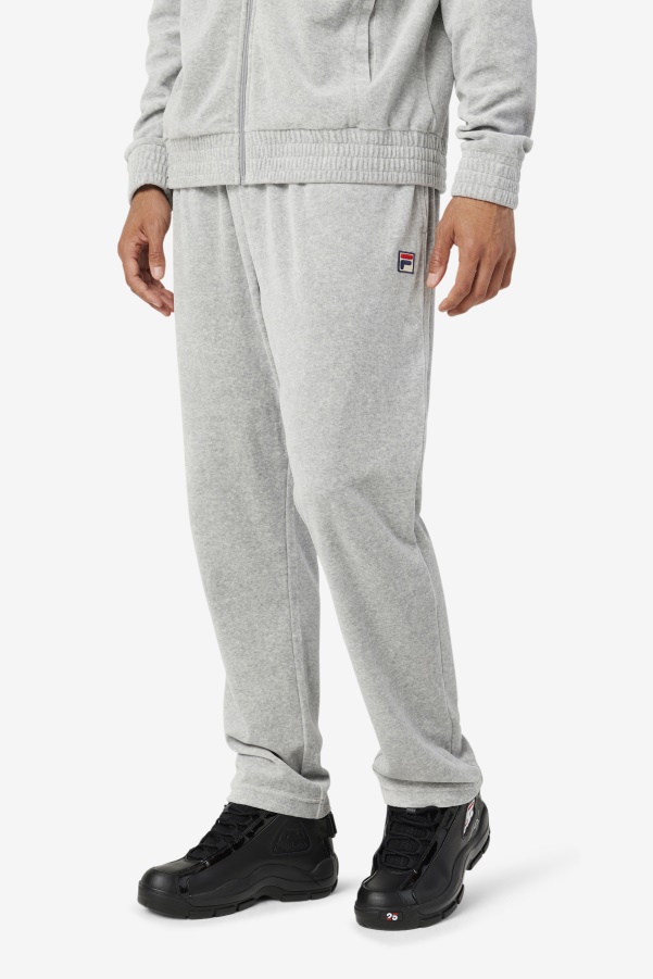 Heather Grey O-Fit Velour Pant Fila