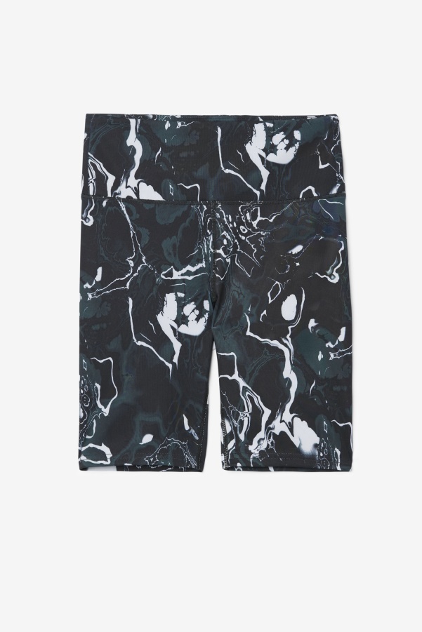 Forza 8" Bike Short Black Marble Fila