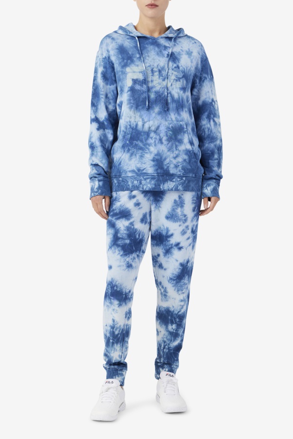 Moshi Hoodie Majolica Blue/Stone Fila