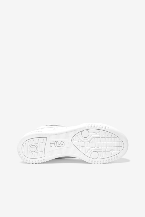 White/Pink Glo Women's F-14 Lifted Fila