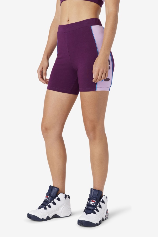 Pickled Beet Davina Bike Short Fila