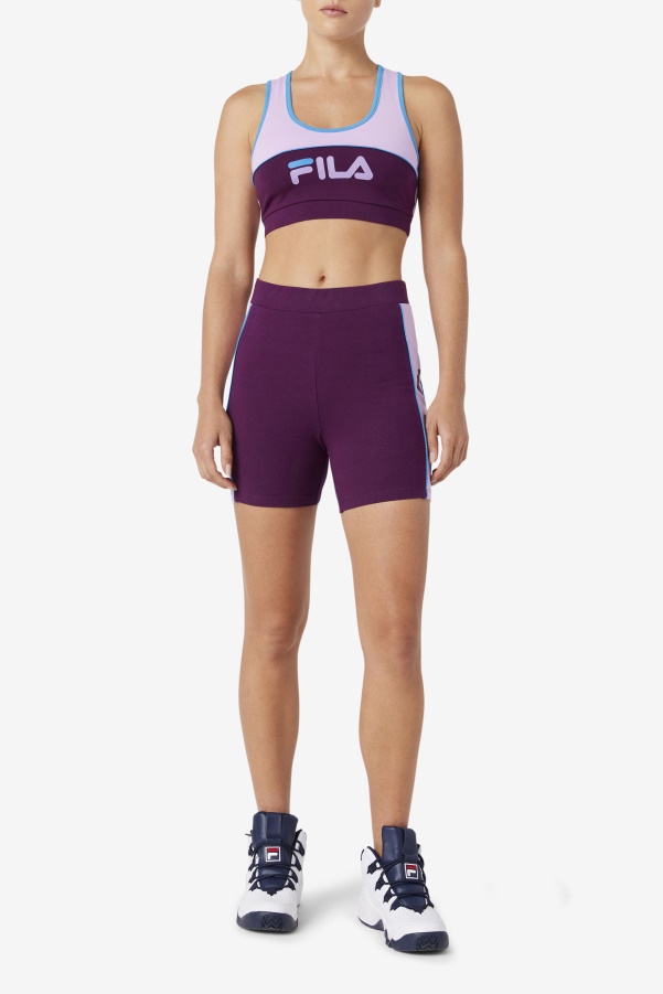 Pickled Beet Davina Bike Short Fila