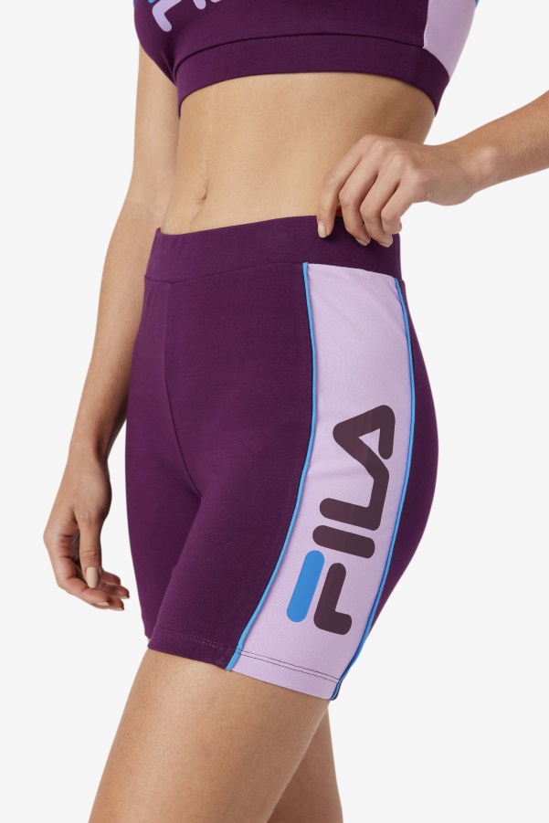Pickled Beet Davina Bike Short Fila