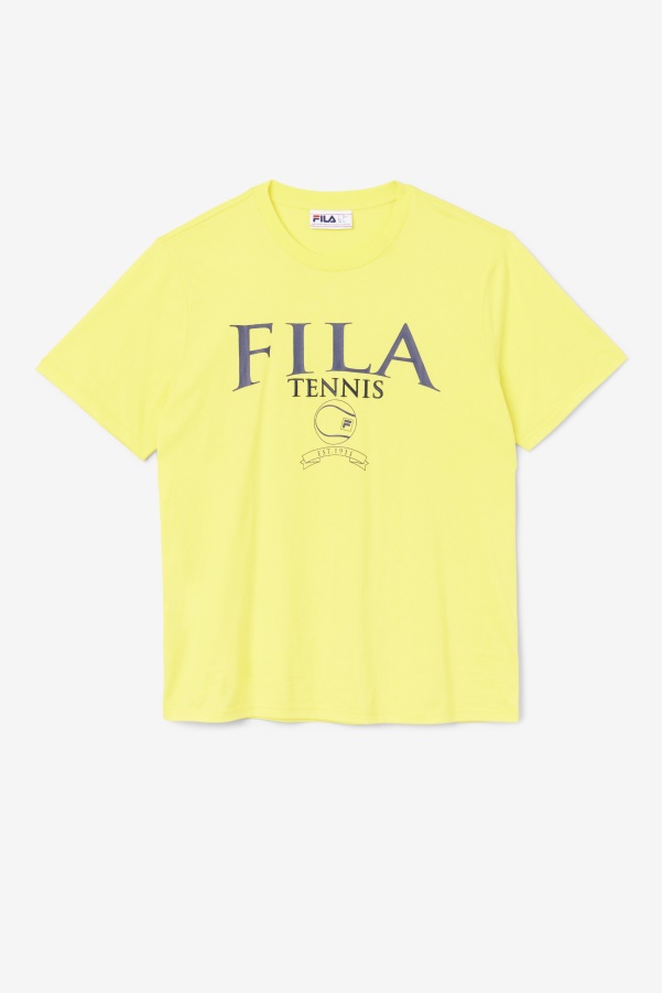 Saran Tee Fila Yellow/Navy