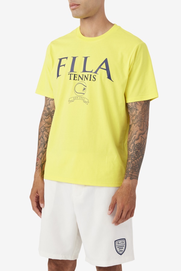 Saran Tee Fila Yellow/Navy