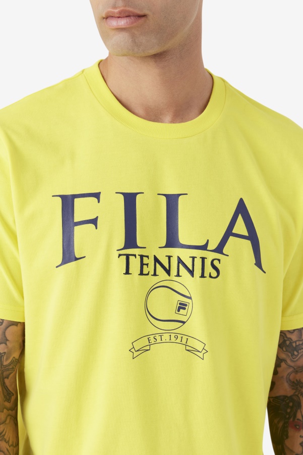 Saran Tee Fila Yellow/Navy