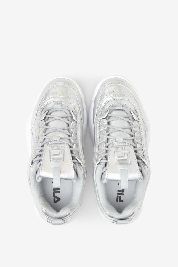 Iridescent Little Kids' Disruptor 2 Premium Iri Fila