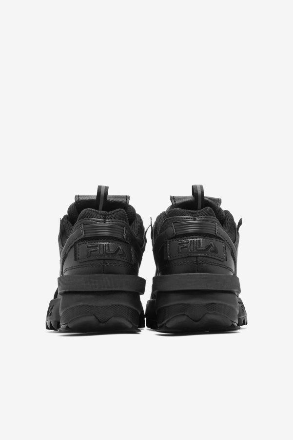 Black Fila Little Kids' Disruptor 2 Exp