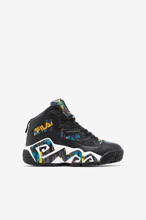 Fila Black/June Bug/Saffron Big Kids' MB