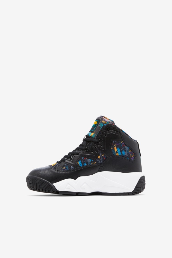 Fila Black/June Bug/Saffron Big Kids' MB