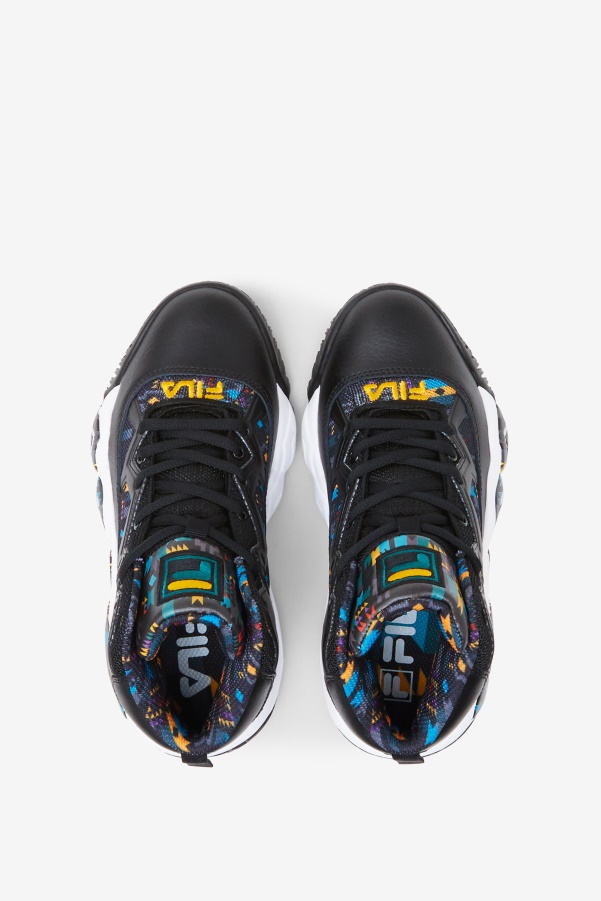 Fila Black/June Bug/Saffron Big Kids' MB