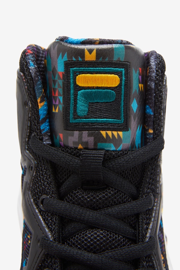 Fila Black/June Bug/Saffron Big Kids' MB