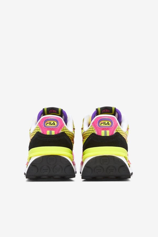 Fila Pink Glo/Sulphur/White Big Kids' Renno