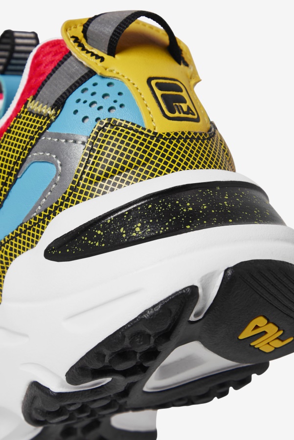 Little Kids' Ray Tracer Apex Fila Black/Diva Pink/White