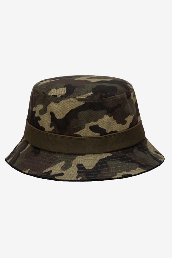 Army Green Camo Camo Bucket Hat Fila
