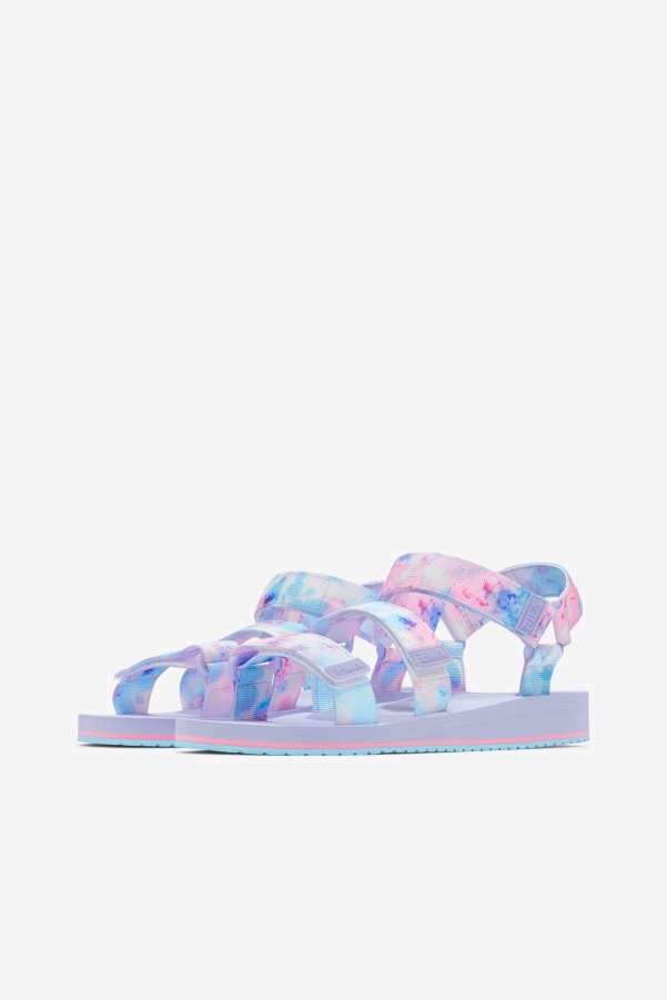 Women's Drifter Ts Tie Dye Fila Multi/White/Purple Heather