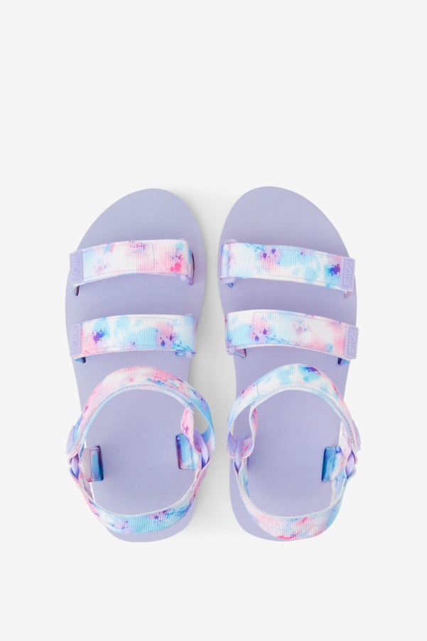 Women's Drifter Ts Tie Dye Fila Multi/White/Purple Heather