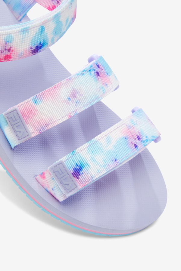 Women's Drifter Ts Tie Dye Fila Multi/White/Purple Heather