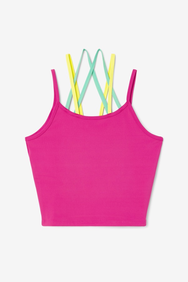 Fila Cecillia Strappy Tank Festival Fuchsia