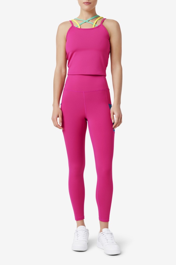 Fila Cecillia Strappy Tank Festival Fuchsia