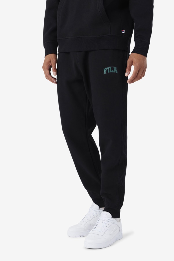 Black/Blue Spruce Fila Trent Jogger