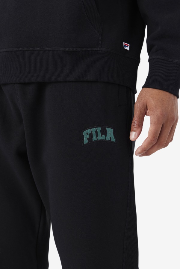 Black/Blue Spruce Fila Trent Jogger