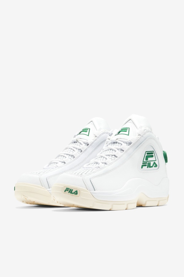 Grant Hill 2 Woven White/Gardenia/Amazon Fila