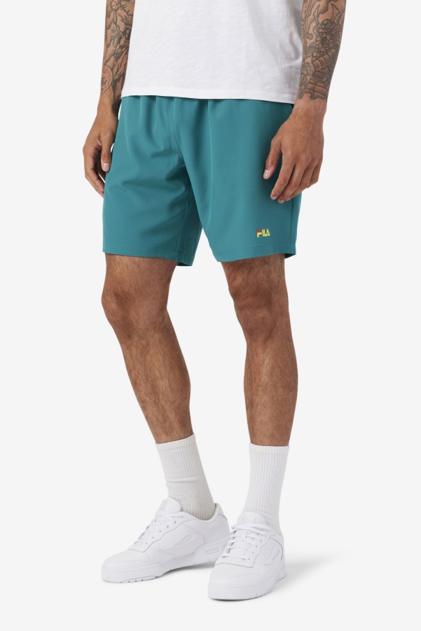 Ravini Short Fila Bayou/Cherry Tomato/Yellow