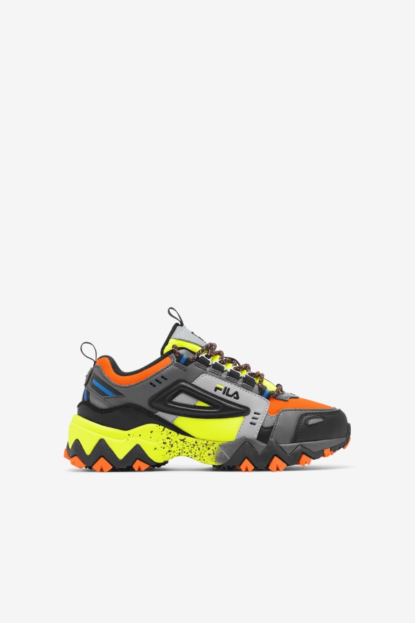 Big Kids' Oakmont TR Fila Orange/Black/Safety