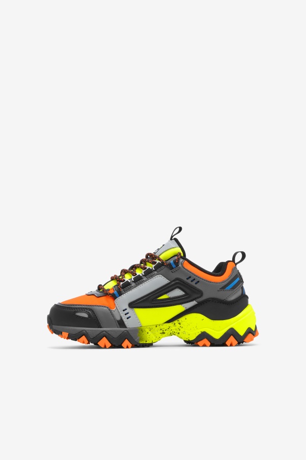 Big Kids' Oakmont TR Fila Orange/Black/Safety