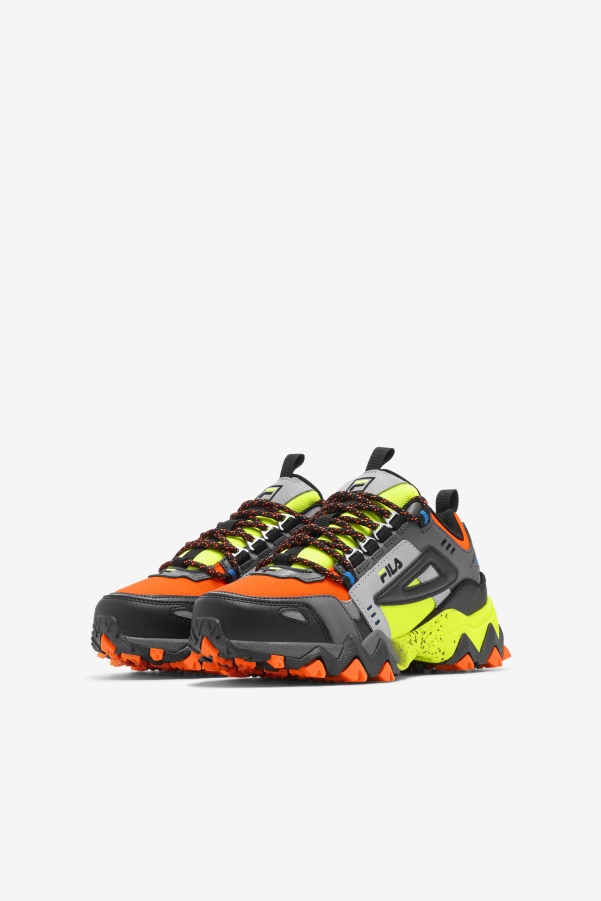 Big Kids' Oakmont TR Fila Orange/Black/Safety