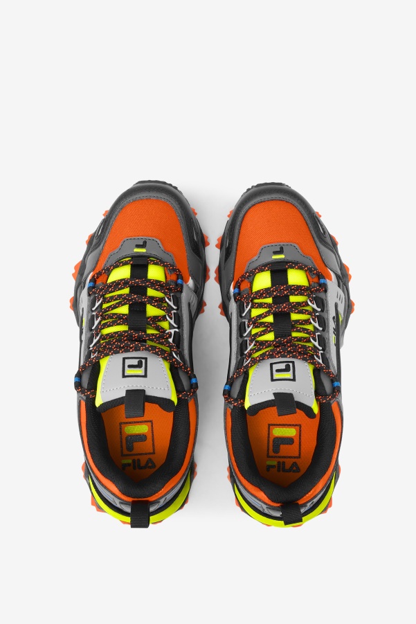 Big Kids' Oakmont TR Fila Orange/Black/Safety