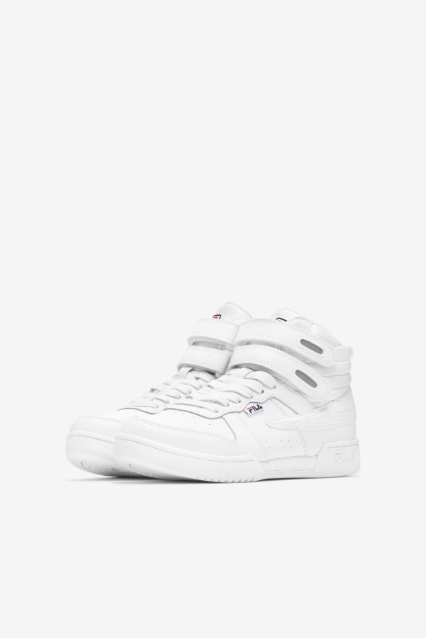 Big Kids' F-14 Fila White/Navy/Red