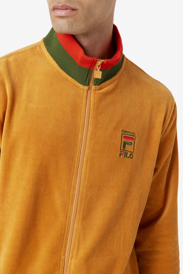 Fila Desert Sun/Poppy/Douglas Fir FILA X Paterson Velour Jacket