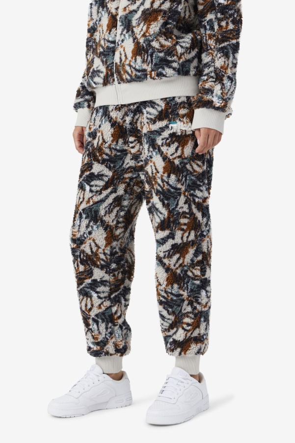 Egret/Stormy/Deep Lake Fila Drewe Sherpa Jogger