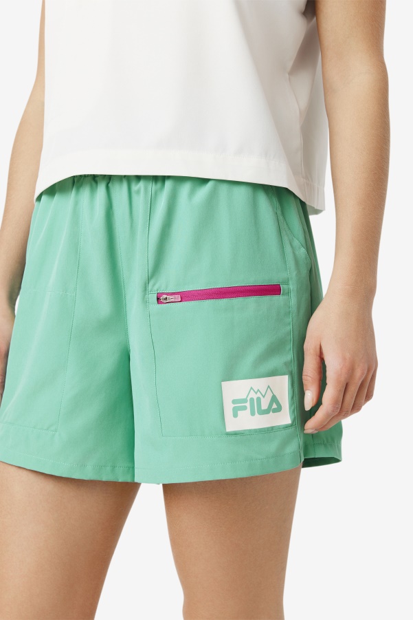Marine Green Jordyna Short Fila