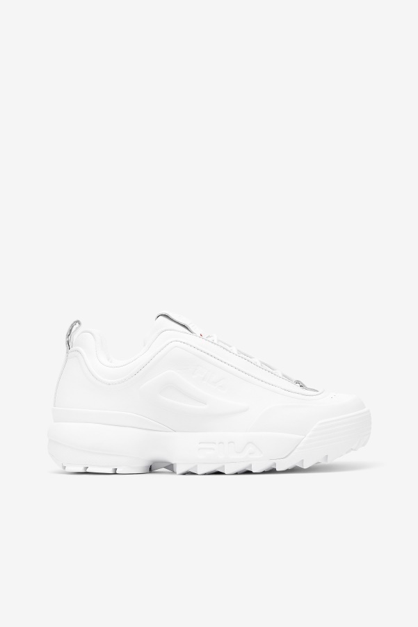 White Women's Disruptor Zero Fila